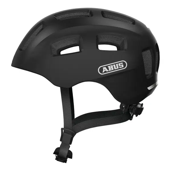 Dětská cyklo přilba Abus Youn-I 2.0 Velvet Black M (52-57)