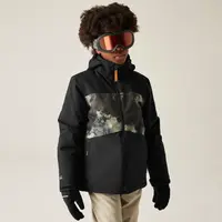 Dětská zimní lyžařská bunda dare2b send it! černá/béžová 122-128