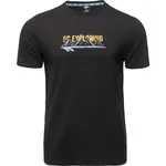 Hi-Tec HOUCINE Pánske bavlnené tričko, čierna, veľkosť