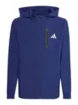ADIDAS SPORTSWEAR Športová bunda  tmavomodrá / biela