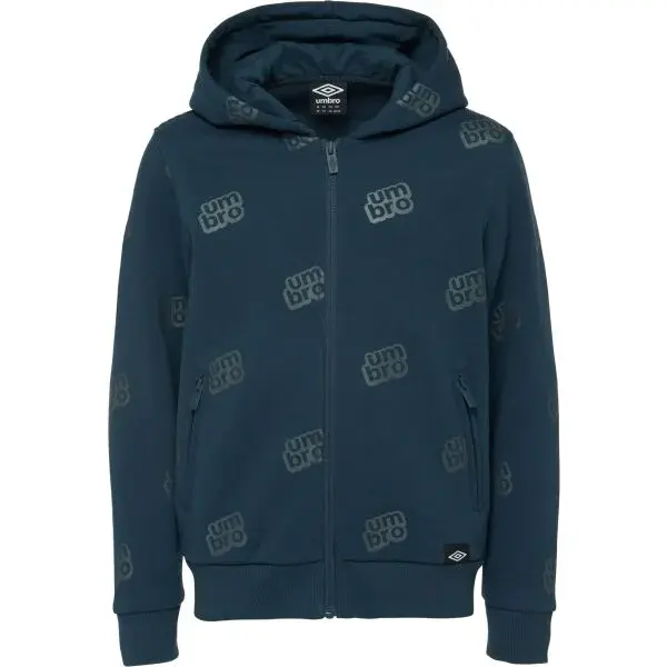 Umbro STIEG Dětská mikina, tmavě modrá, velikost 140-146