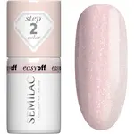 Semilac Easy Off Step 2 gélový lak na nechty s použitím UV/LED lampy odtieň Glazed Milk 7 ml