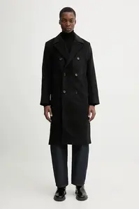 Kabát s příměsí vlny Abercrombie & Fitch