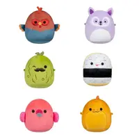 Squishmallows Micromallows Balení 6 ks (Charles, Onel, Mo, Cookie, Reed, Layla)