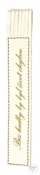 Záložka Bez hudby by byl život