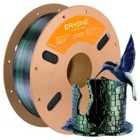 ERYONE Hyper PLA Silk Tri-color Filament 1kg - Dark Green & Midnight Blue & Black