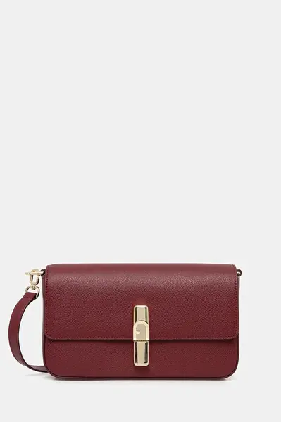 Kožená kabelka Furla