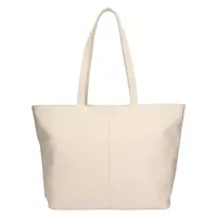 Dámská kožená kabelka Italia Zitta - béžová