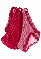 LASCANA Nohavičky  krvavo červená