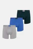 Boxerky Calvin Klein Underwear 3-pack modrá barva, LV00NB4477