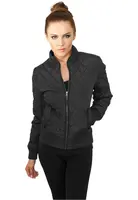 Women's nylon jacket Diamond Quilt black