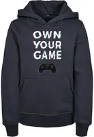 Kids Own Your Game Hoody námořnictvo