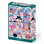 Puzzle Predaj garáží - Marie Boiseau - puzzle z kategorie 500 - 1000 dílků