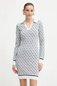 Šaty z vlněné směsi Guess AUBREY