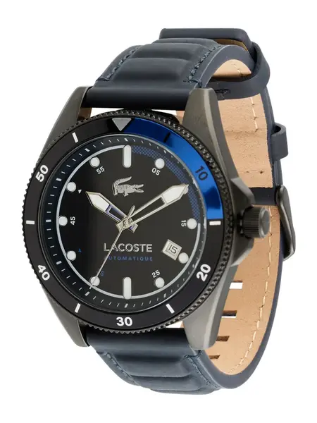 LACOSTE Analógové hodinky 'MAINSAIL'  tmavomodrá / čierna / biela