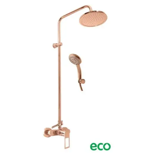 RAV SLEZÁK Nil sprchový systém zlatá ružová nl282.5/7-61zrl NL282.57ZRL