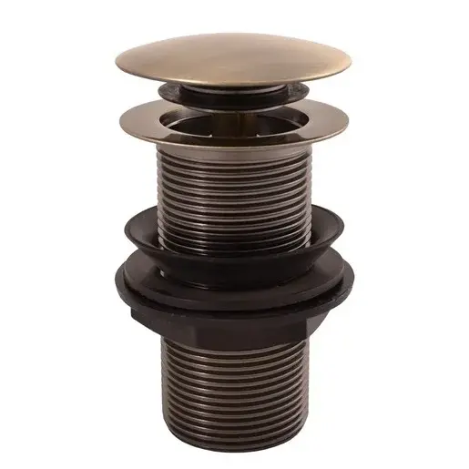 Výpusť k umývadlu 5/4 RAV Sliezák stará mosadz MD0799SM