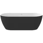 Ravak Freedom O Tec voľne stojaca vaňa 170x77 cm akrylát ľavá aj pravá čierna / biela CD51700000