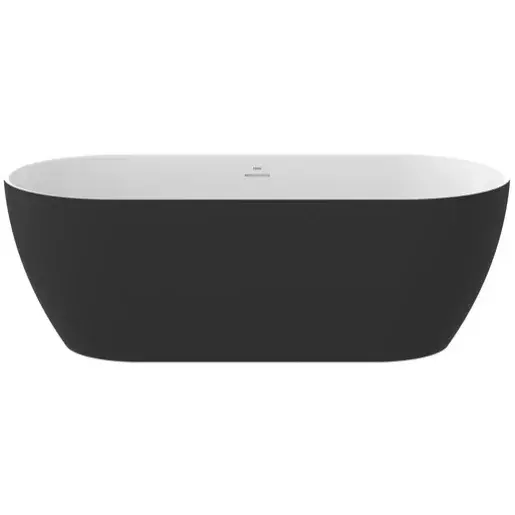 Ravak Freedom O Tec voľne stojaca vaňa 170x77 cm akrylát ľavá aj pravá čierna / biela CD51700000