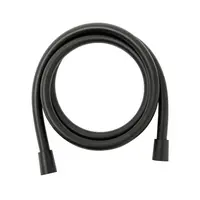 Sprchová hadica SAT so zámkom proti pretočeniu čierna matná SATHADICEFC