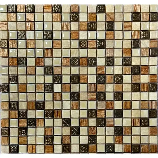 Mozaika Premium Mosaic mix barev 30x30 cm lesk MOSMSK19