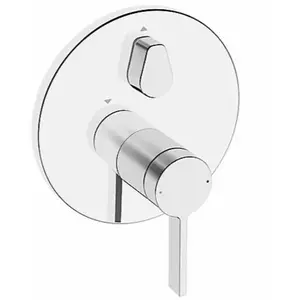 Hansa Loft sprchová a vaňová batéria bez podomietkového telesa chróm 87729003