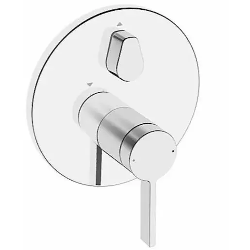 Hansa Loft sprchová a vaňová batéria bez podomietkového telesa chróm 87729003