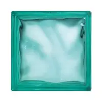 Luxfera Glassblocks turquoise 19x19x8 cm mat 1908WTURQUOISE