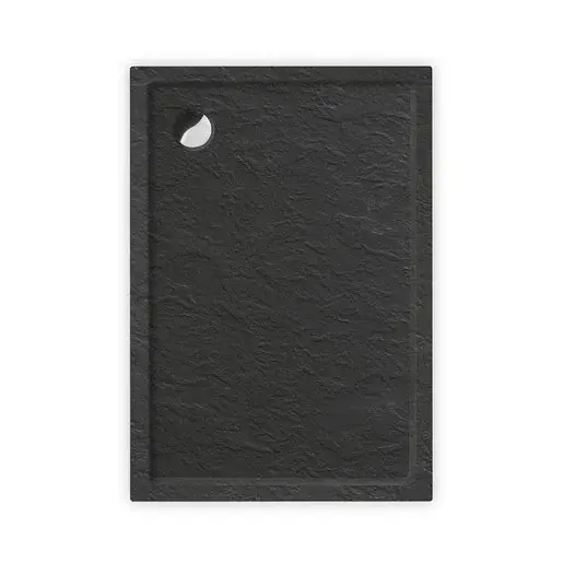 Roth Flat Stone Effect sprchová vanička obdĺžniková 150x90 cm akrylát antracit 8000342