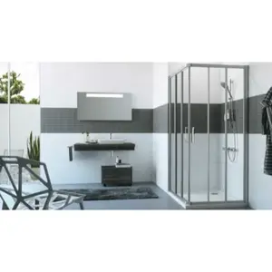 Hüppe Classics 2 sprchové dvere 80x80 cm C21104.069.322