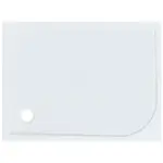 Sprchová vanička obdĺžniková SAT Limnew 100x80 cm liaty mramor LIMNEW10080