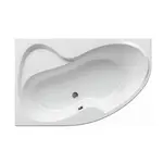 Ravak Rosa II asymetrická vaňa 150x105 cm akrylát ľavá ck21000000 RO1500NEWL