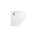 Kaldewei Cornezza sprchová vanička štvrťkruhová 100x100 cm smaltovaná oceľ alpská biela 459330000001 KW6731A