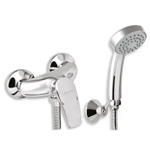 Sprchová batéria Novaservis Metalia 57 so sprchovacím setom 100 mm chróm 57065.0