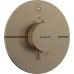 Hansgrohe ShowerSelect Comfort S sprchová batéria bez podomietkového telesa kartáčovaný bronz 15553140