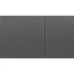 Geberit Sigma70 ovládacie tlačidlo oceľ čierna chróm matná 115.622.QD.1
