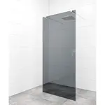 Sprchová zástena Walk-in 120 cm SAT vo farbe profilu biela SATBWI120KSZAVB