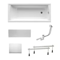 Obdĺžniková vaňa SAT Fusion 160x70 cm akrylát ľavá aj pravá SATVR160APNP