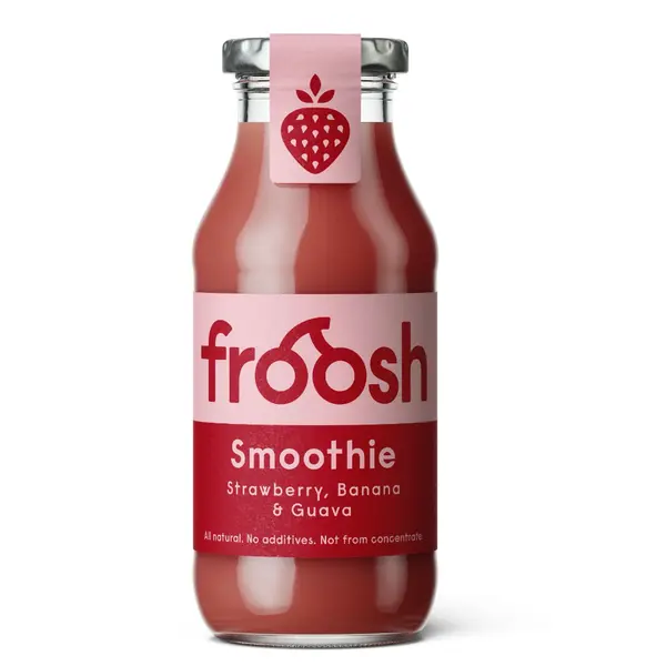 Froosh Smoothie Jahoda, banán a guava 250 ml