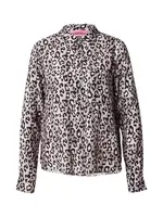 PRINCESS GOES HOLLYWOOD Blúzka  sivá / pastelovo ružová / čierna