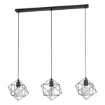 Závesné osvetlenie Eglo STRAITON čierna 43361