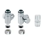 Termostatická sada ISAN uhlová ľavá biela O39BUCL171