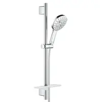Sprchový set GROHE RAINSHOWER SmartActive na stenu s poličkou chróm 26575000