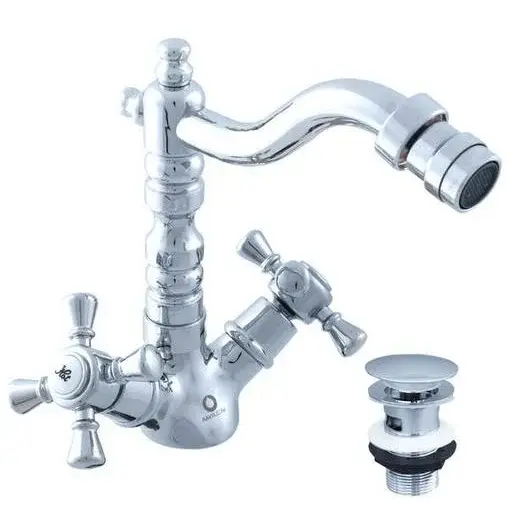 RAV SLEZÁK Morava bidetová batéria s clic-clacom chróm mk321.0/9 MK321.09