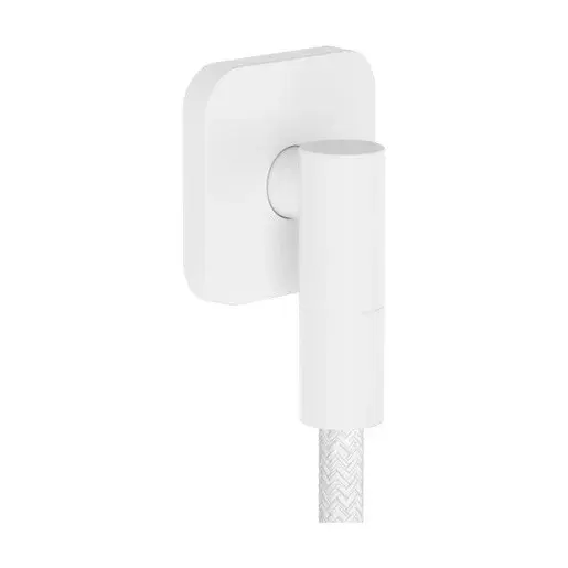 Hansgrohe FixFit Fine Q podomietkový vývod so spätným ventilom matná biela 28884700