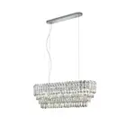 Závesné svetlo Trio Select Malizia chróm 367601006