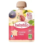 BABYBIO Kapsička jablko fík 6m+ 90 g