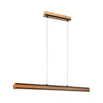 LED závesné osvetlenie Trio Deacon prírodná 326610232