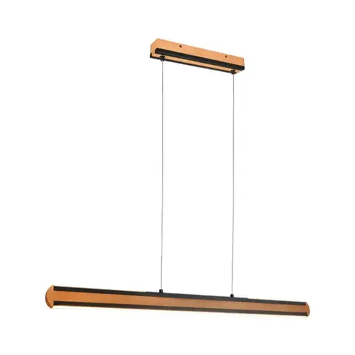 LED závesné osvetlenie Trio Deacon prírodná 326610232