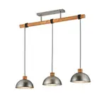 Závesné osvetlenie Trio Delhi nikel 303400367